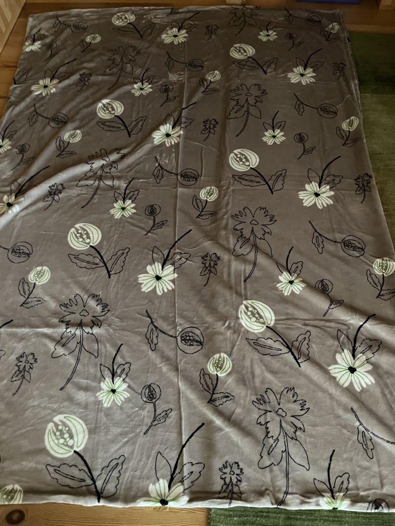 【シビラ】あったかフランネル掛カバー　150×210 リブレ　グレー シビラ】あったかフランネル掛カバー 150×210 リブレ グレー
