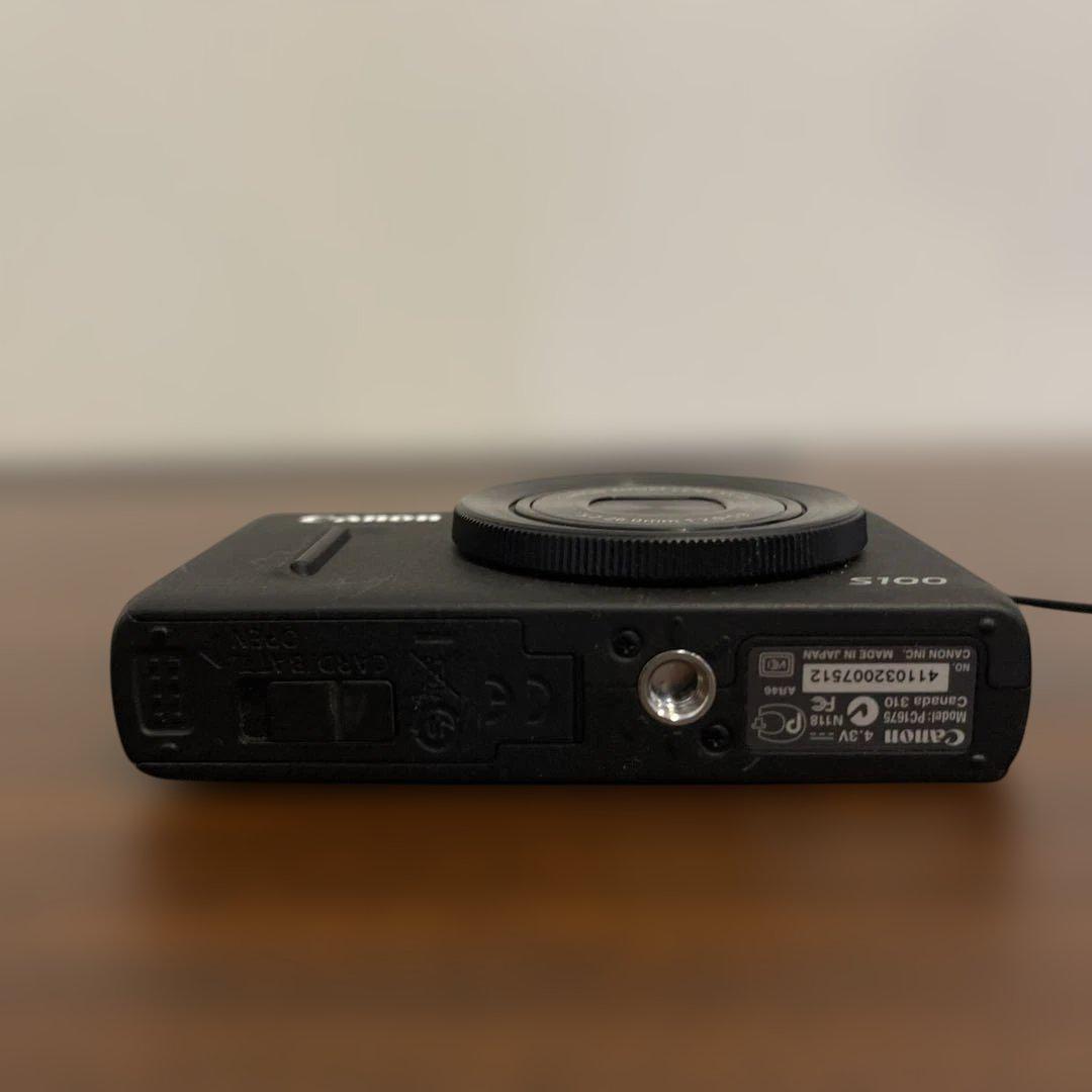 3837 Canon PowerShot S100 ブラック デジカメ - メルカリ