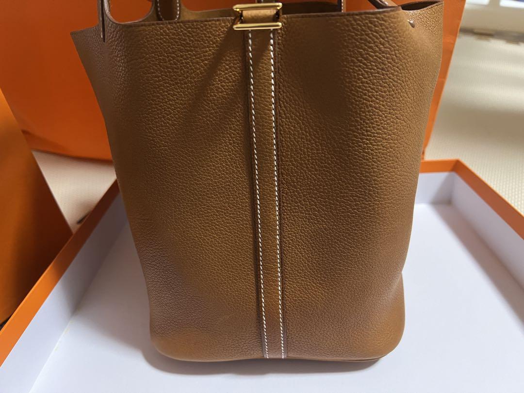 HERMES】ピコタンロック 22 MM シルバー＆ゴールド金具 (HERMES