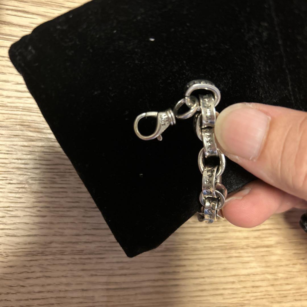 シルバー925 ペーパーチェーンブレスレット