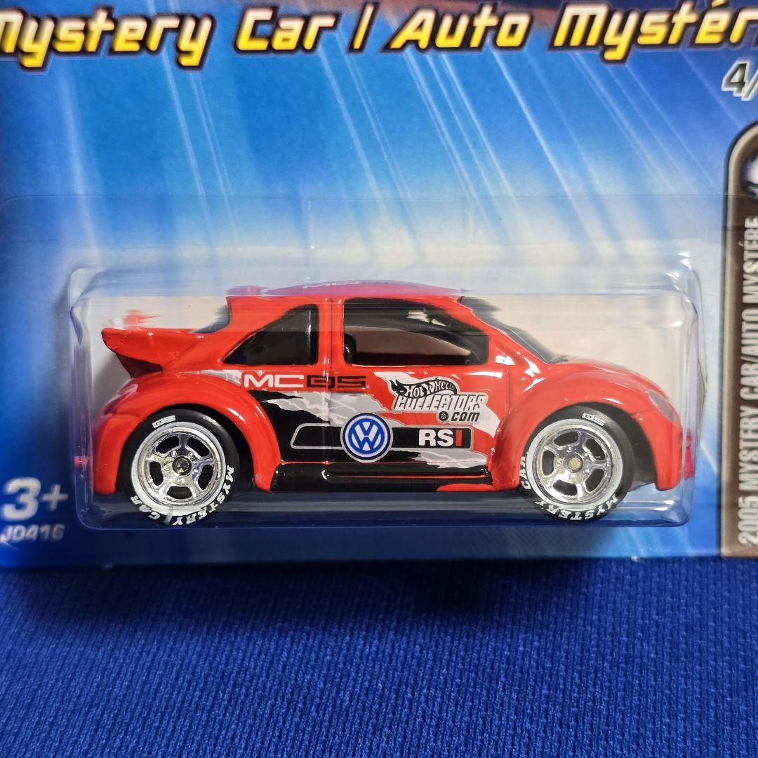 ミニカー Hot Wheels MYSTERY CAR VW NEW BEETLE CUP