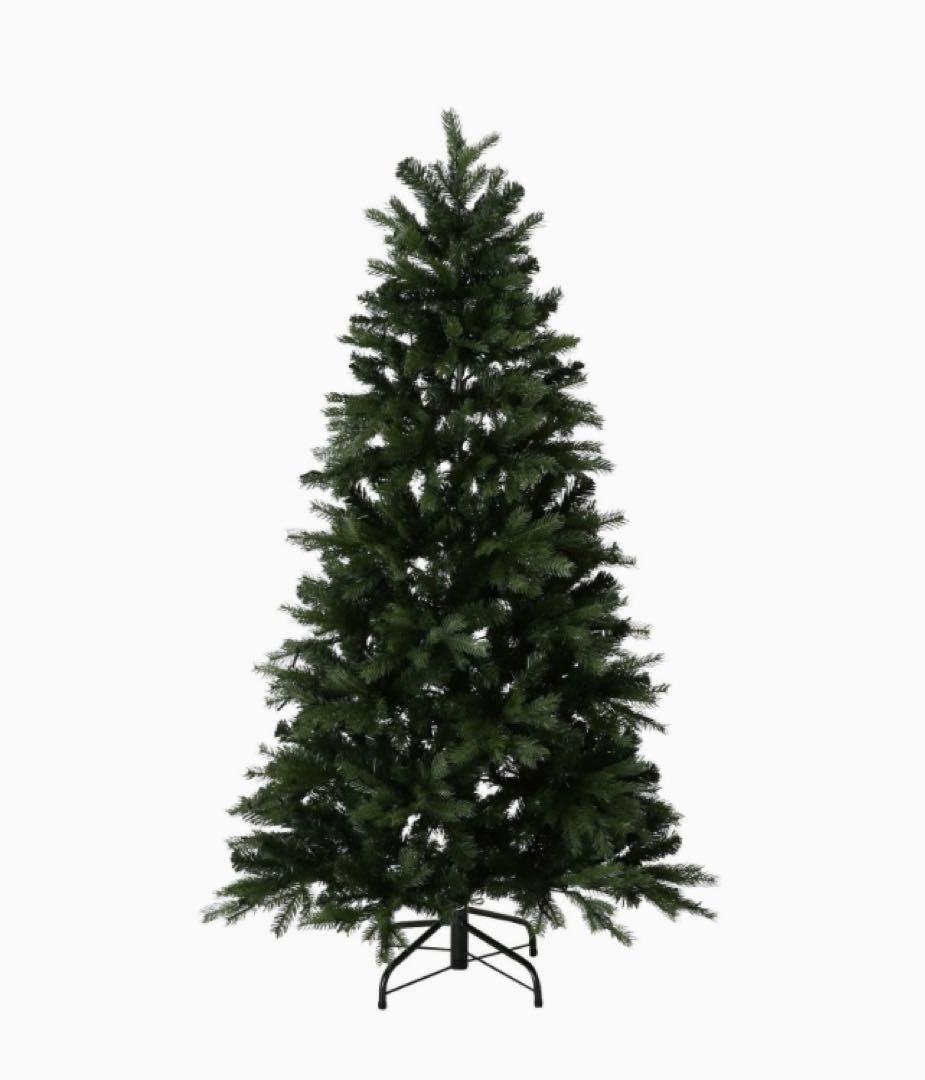 Francfranc クリスマスツリー 150cm LED球付き グリーンセット