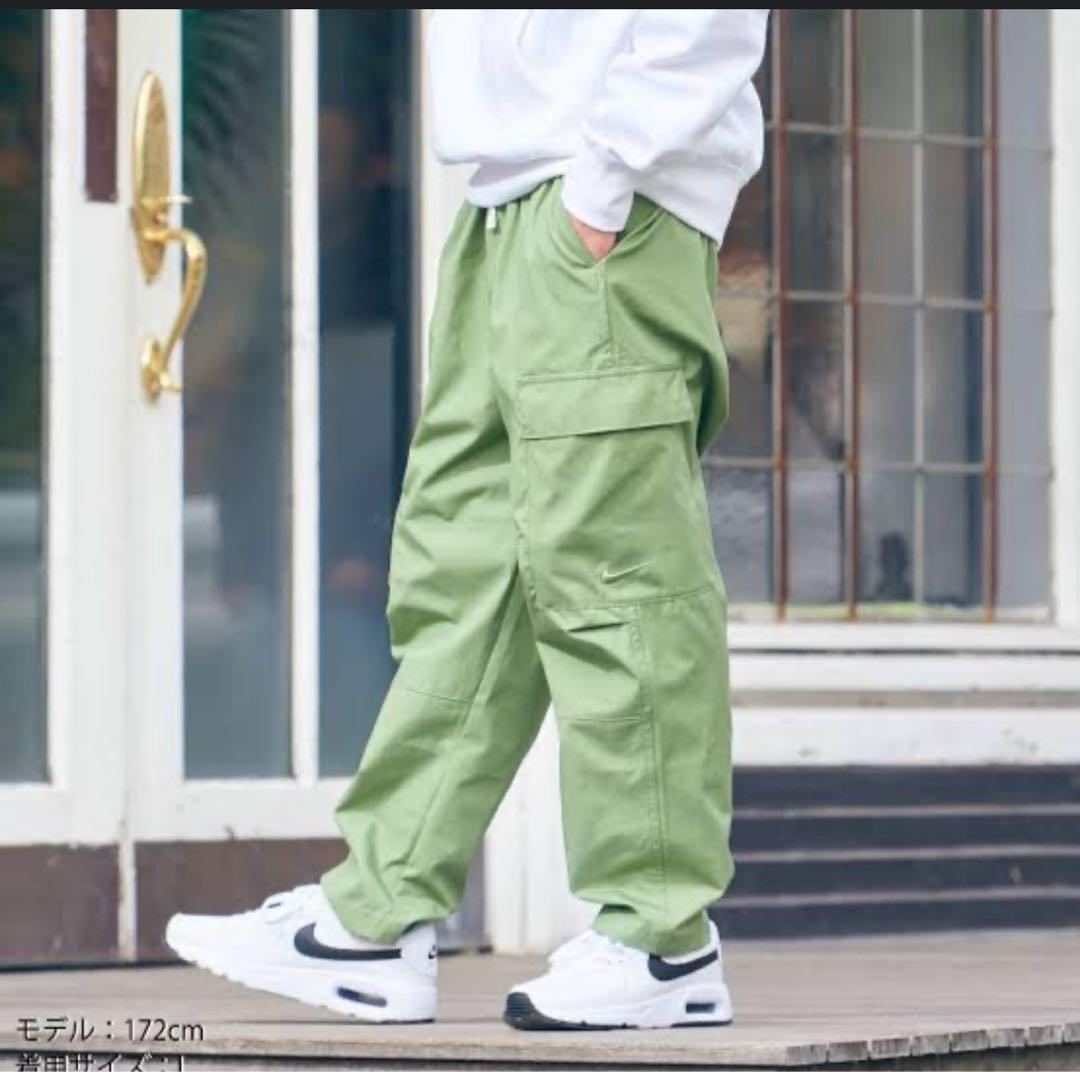 XL 新品 ナイキ カーゴパンツ ウーブンパンツ メンズ オリーブ NIKE