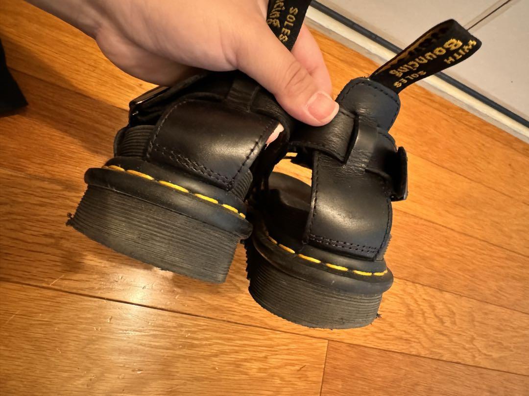 Dr.Martens ドクターマーチン レザーサンダル テリー TERRY 夏黒