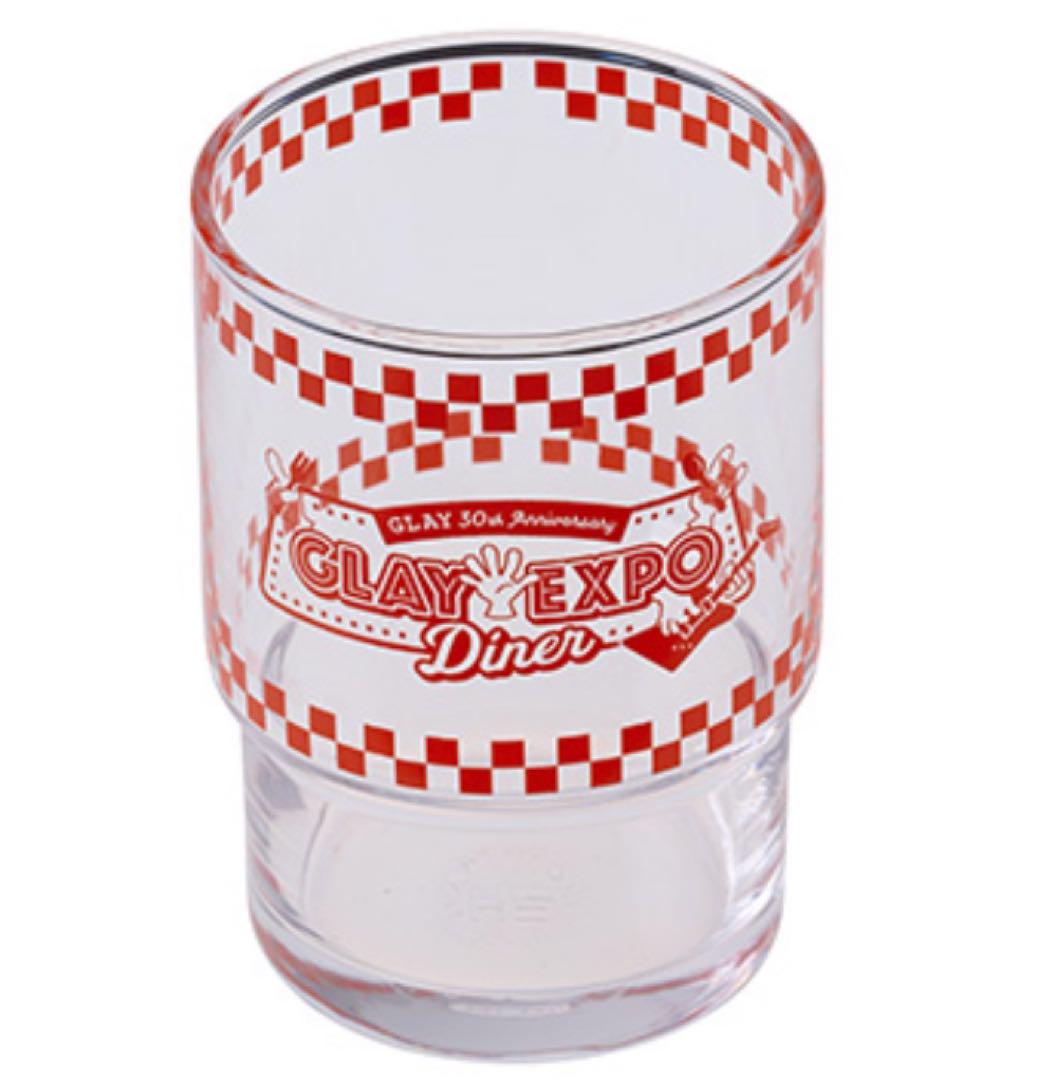 GLAY EXPO DINER スタッキンググラス赤ダイナー新品未使用