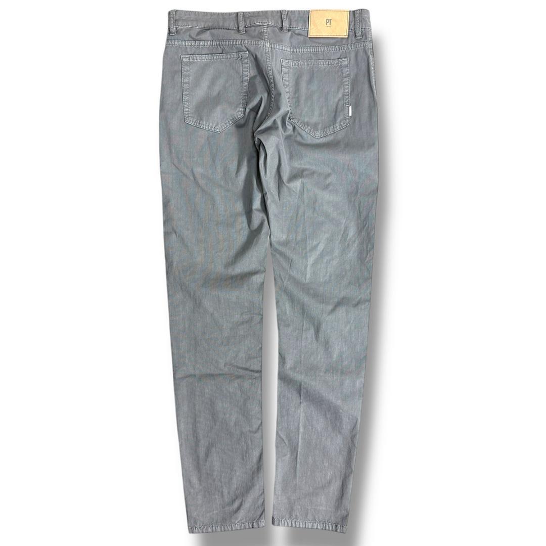 J6341美品 PT torino DENIM ストレッチパンツ グレー系 32 パンツ