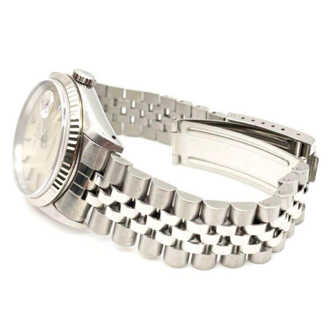 【ほぼ新品】ジュビリーブレスステンレスシルバー20mm時計ベルト