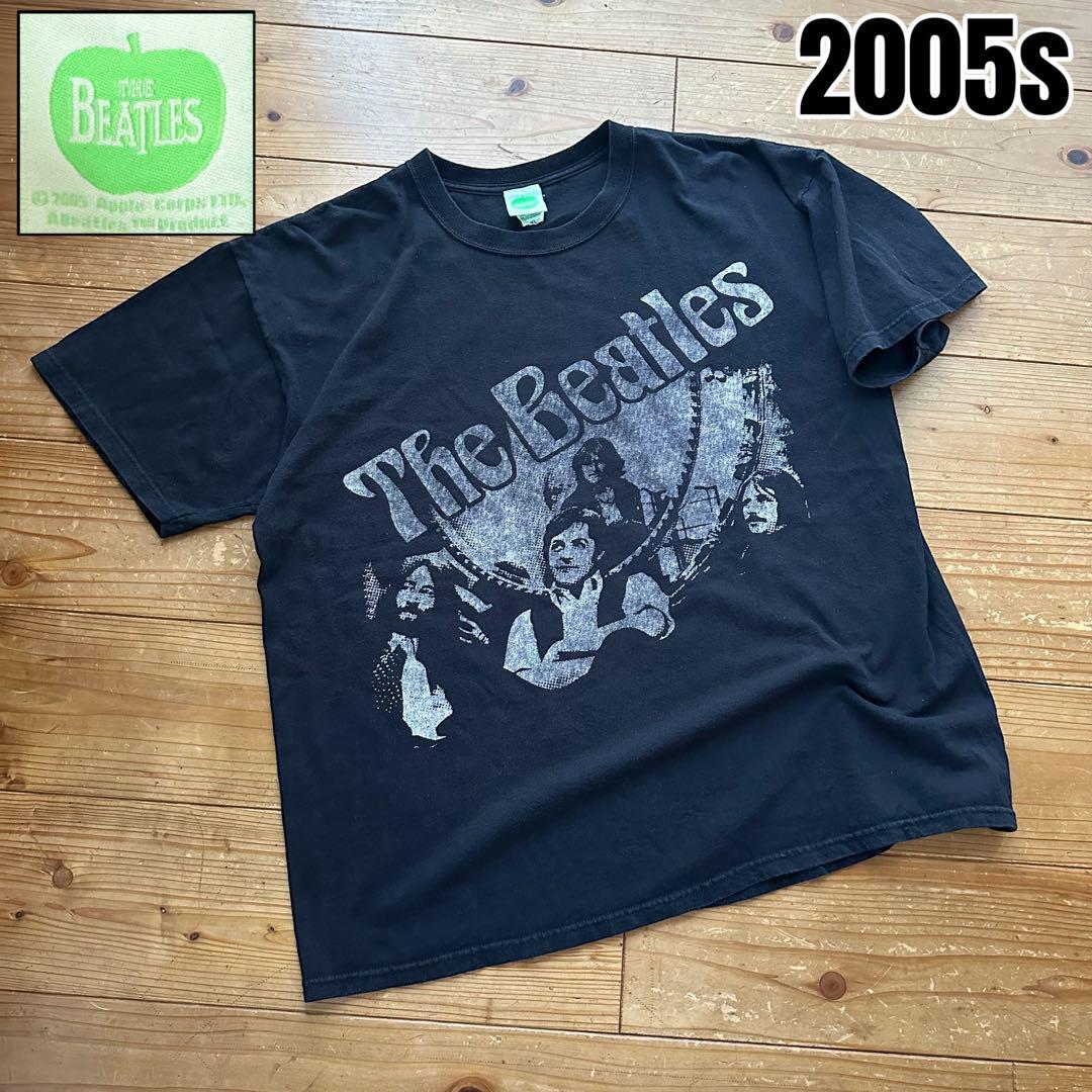 00s 2005s ビートルズ ビッググラフィック プリント Tシャツ