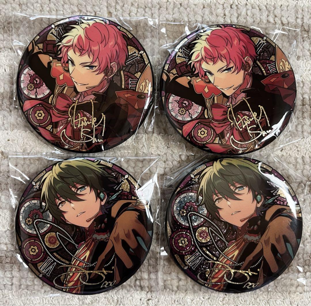 あんスタ とるパカ6 影片みか Valkyrie 缶バッジ 一般ペール缶 廃棄物 あんスタ Valkyrie 斎宮宗 影片みか 缶