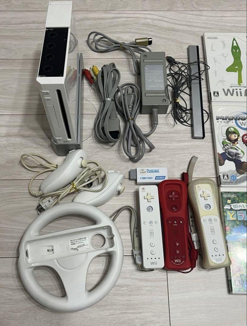 早い者勝ち】任天堂wii本体&ソフトまとめ売り HDMI対応 - メルカリ