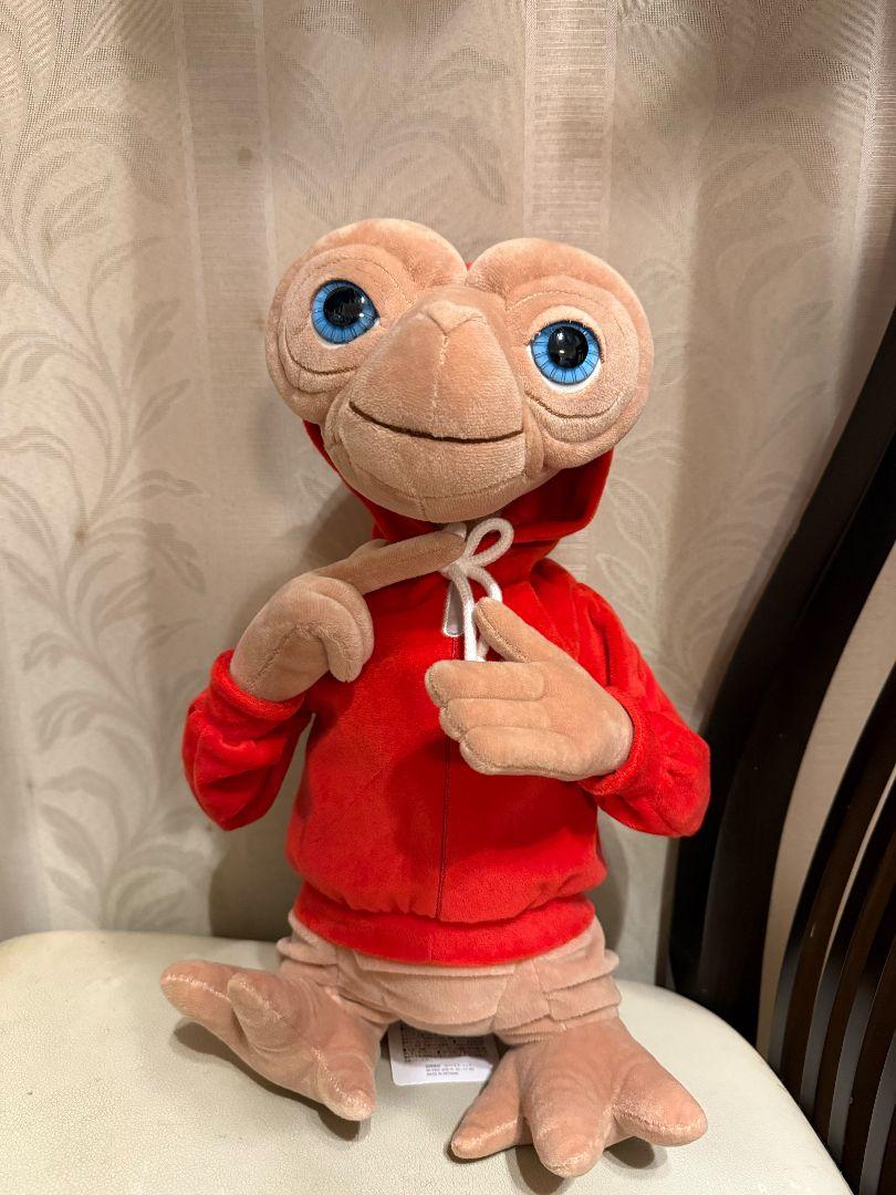 E.T. ぬいぐるみ 約30cm フード付き E.T. ぬいぐるみ 赤いフード付き USJ ぬいぐるみ