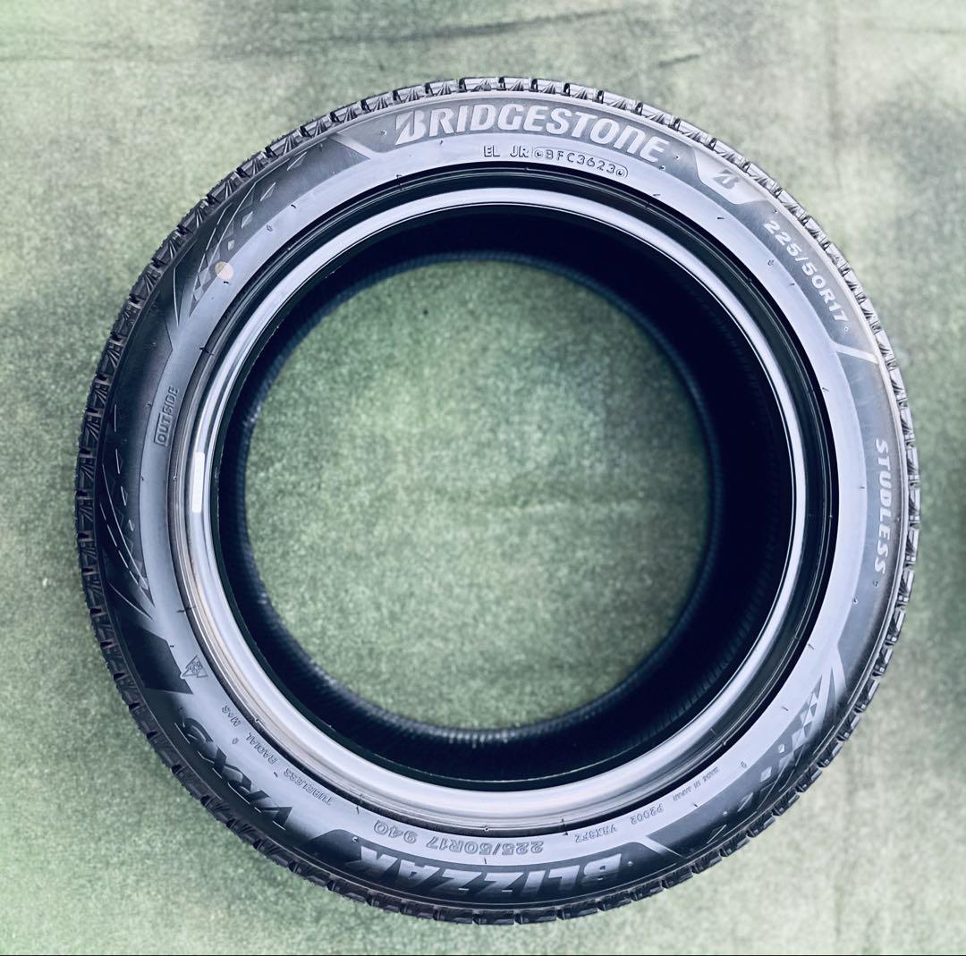 225/50R17.BRIDGESTONE BLIZZAK VRX3.23 年
