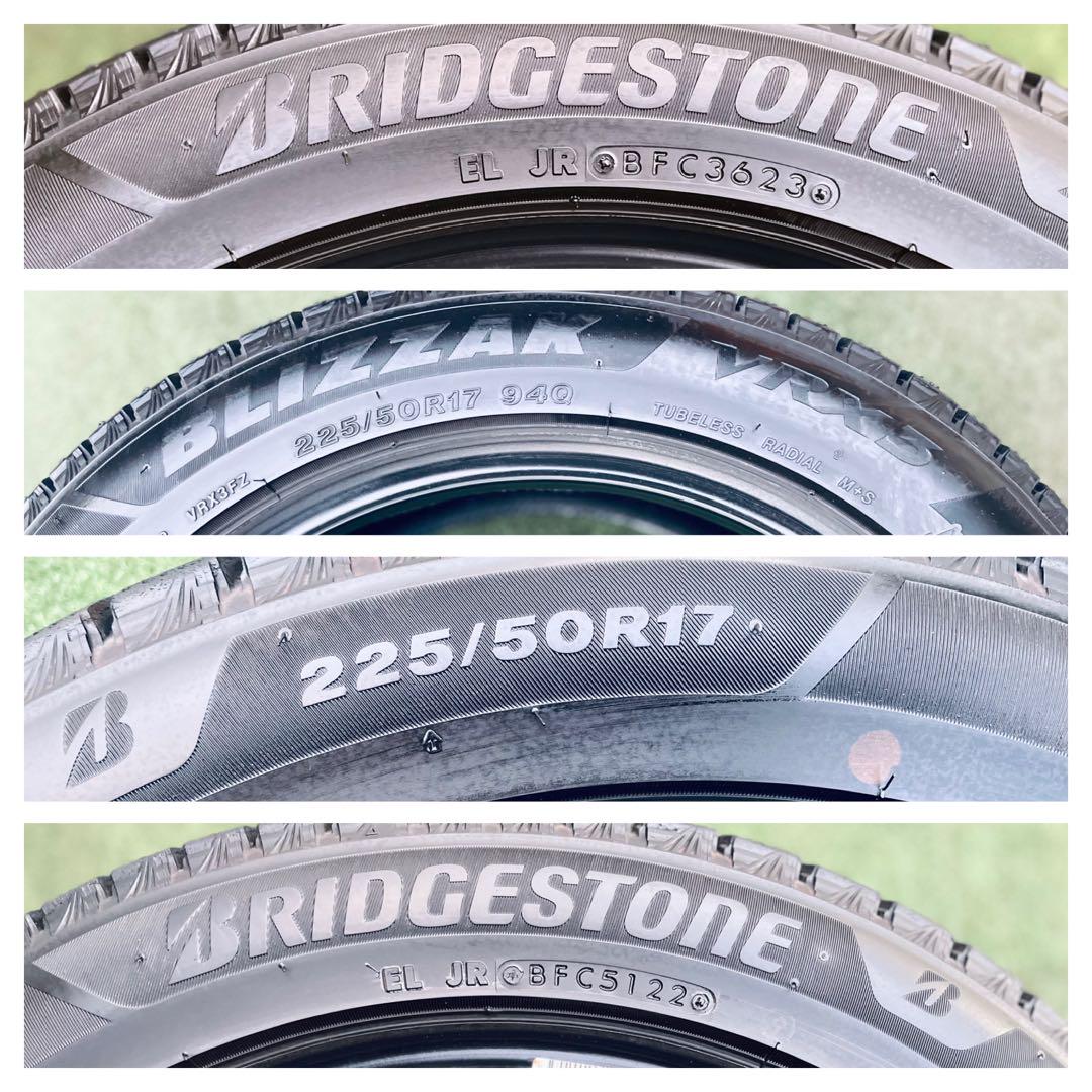 225/50R17.BRIDGESTONE BLIZZAK VRX3.23 年