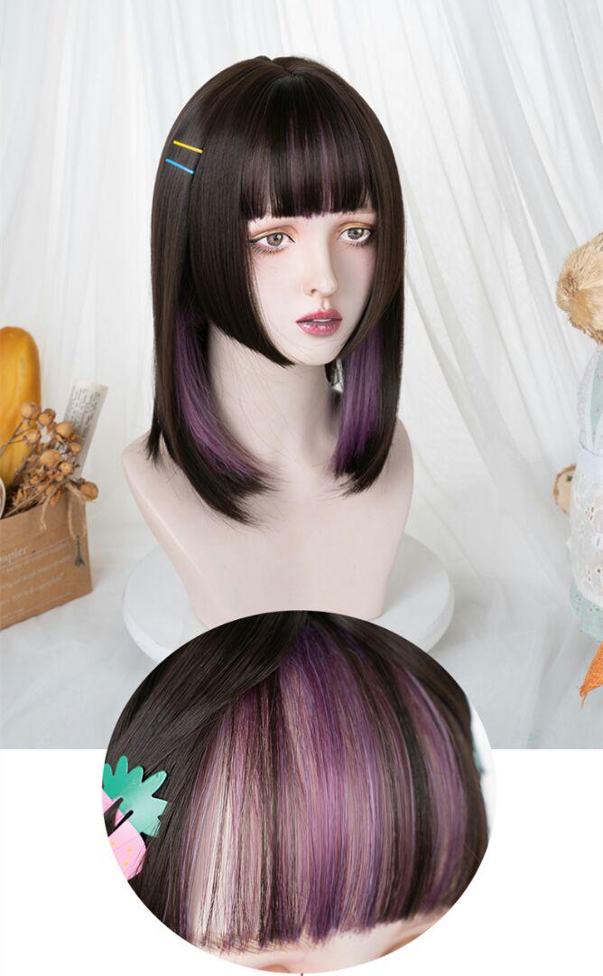 A35 ロングストレート 自然 原宿 ロリータ 高品質 かつら ウィッグ