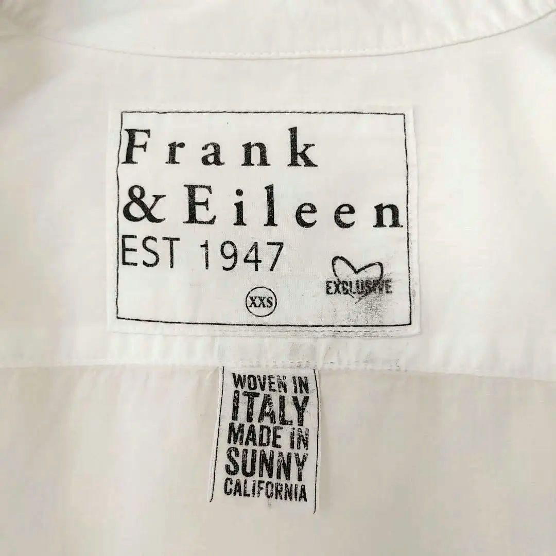 フランク&アイリーン コットンシャツ『Eileen』長袖 XS ハート刺繍シアー