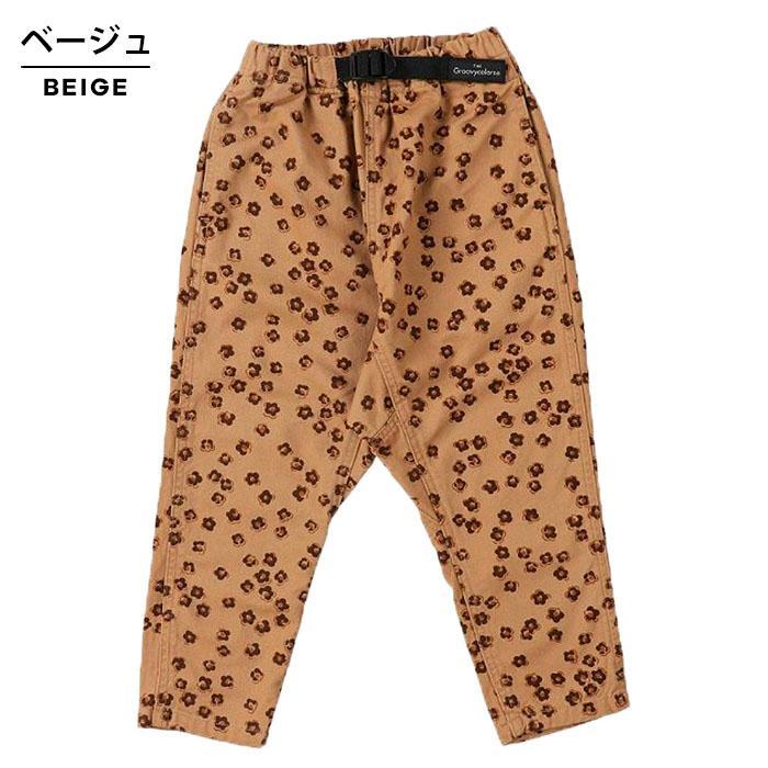 新品未使用 120cm グルービーカラーズ ツイル 総柄マウンテンパンツ