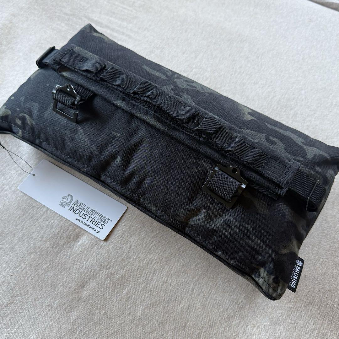新品 BALLISTICS チェアピロー クッション マルチカムブラック バリス