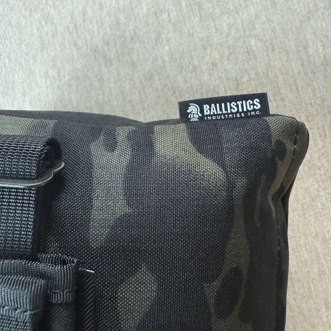 新品 BALLISTICS チェアピロー クッション マルチカムブラック バリス
