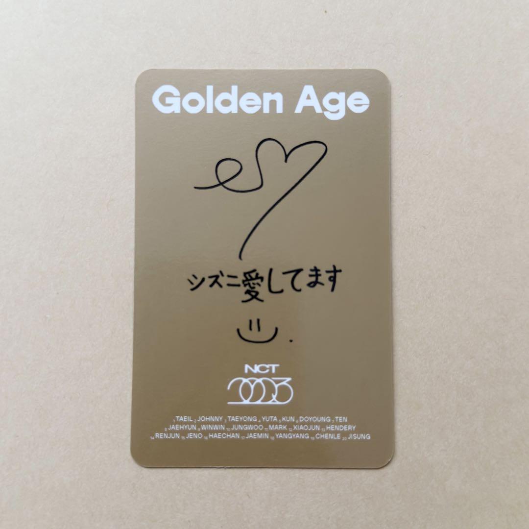 NCT golden age マーク　トレカ　japan 日本 値下げ マーク golden age 日本版 japan 限定 トレカ nct - メルカリ