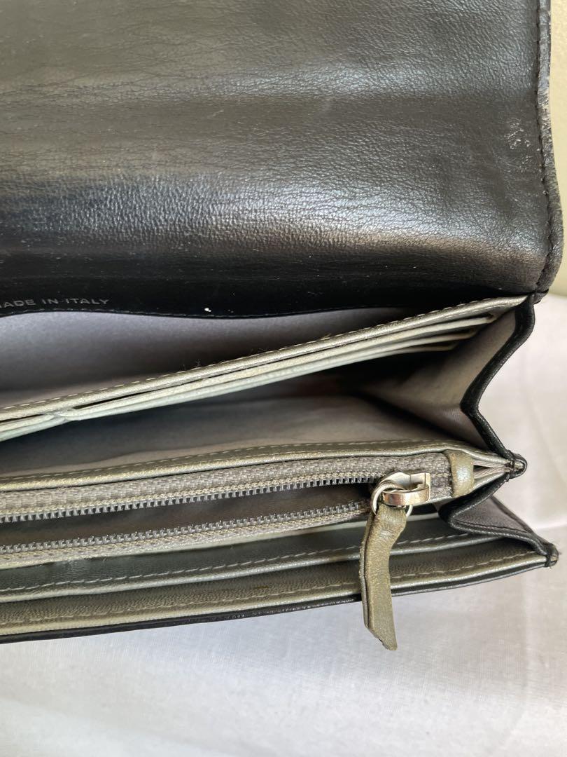 ⭐︎正規品⭐︎CHANEL ブラック 二つ折り財布 フラワーエンボス中古