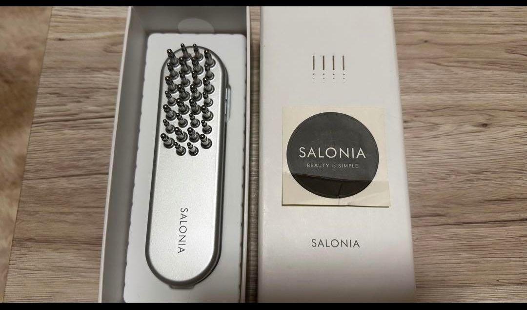 【予約】 美顔器 SALONIA 電気ブラシ メルカリ - ボディ・フェイスケア