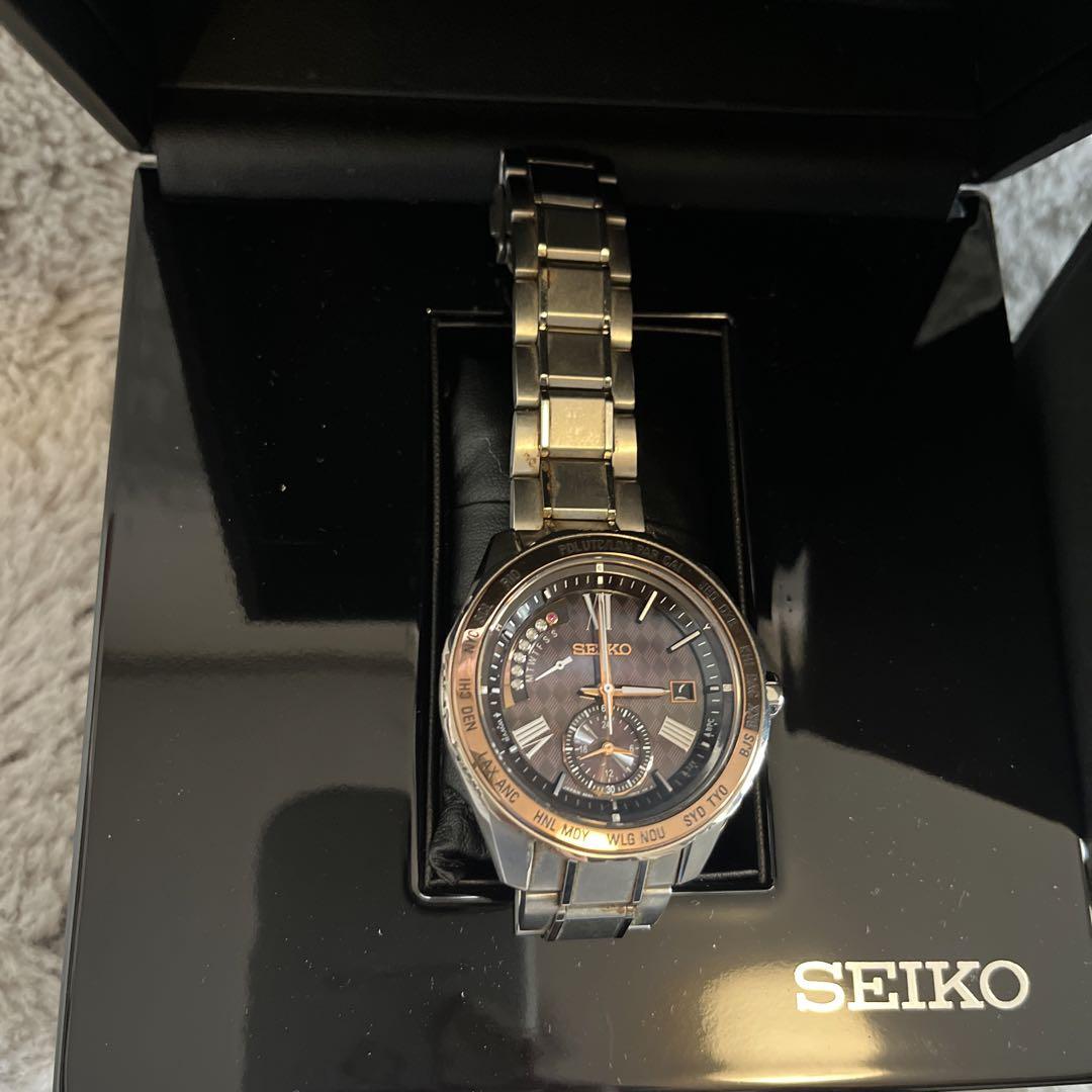 SEIKO SAGA188/8B54-0BH0 クォーツ45周年記念モデル電波