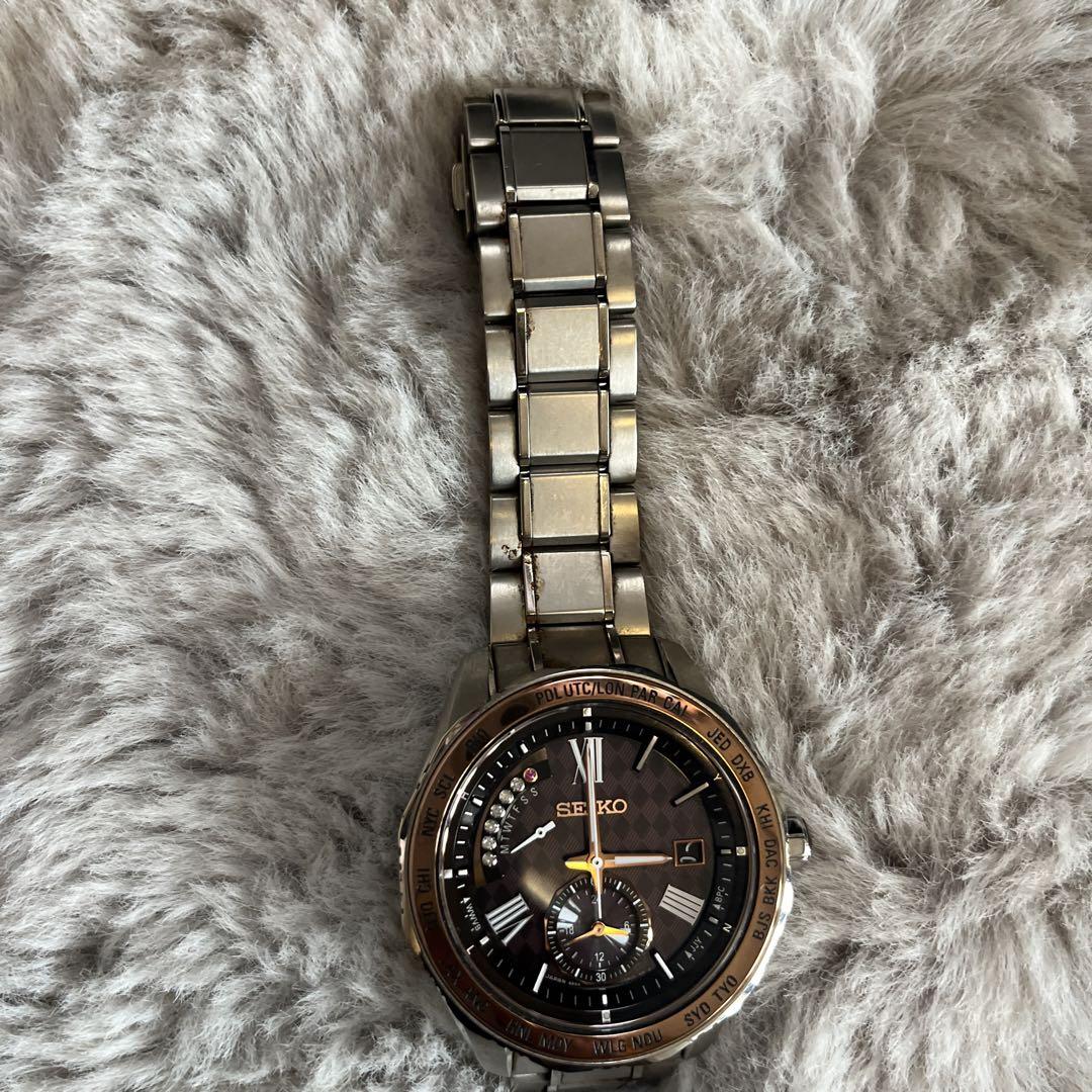 SEIKO SAGA188/8B54-0BH0 クォーツ45周年記念モデル電波