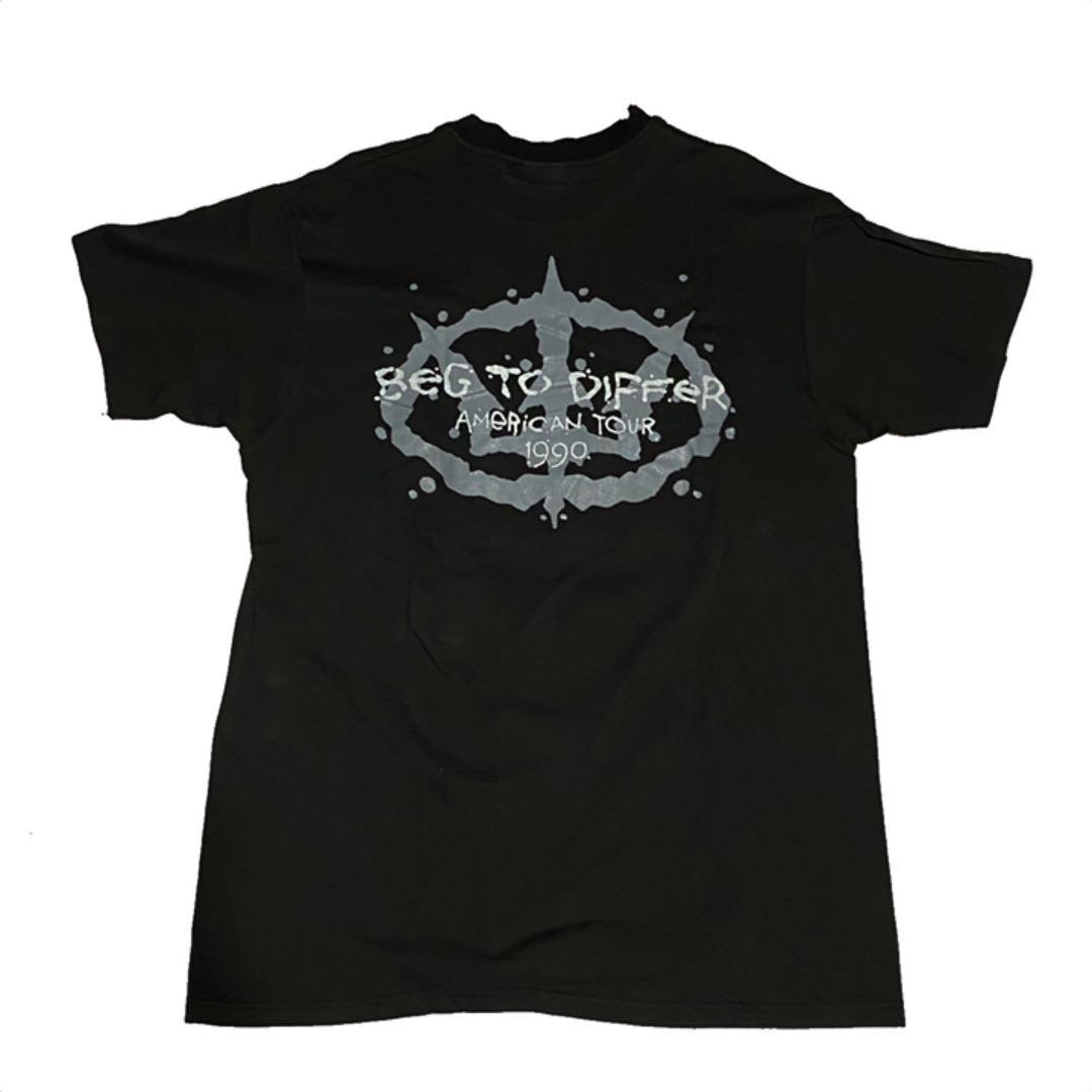 1990年 PRONG Tシャツ パスヘッドデザイン Lサイズ メタル ハードコアのク【トップス】