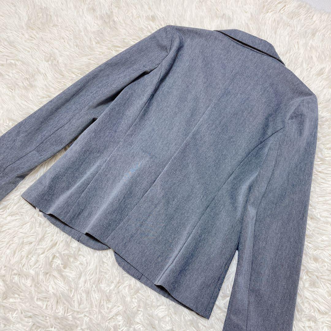 極美品✨洗える グリーンレーベルリラクシング セットアップ パンツ グレー S