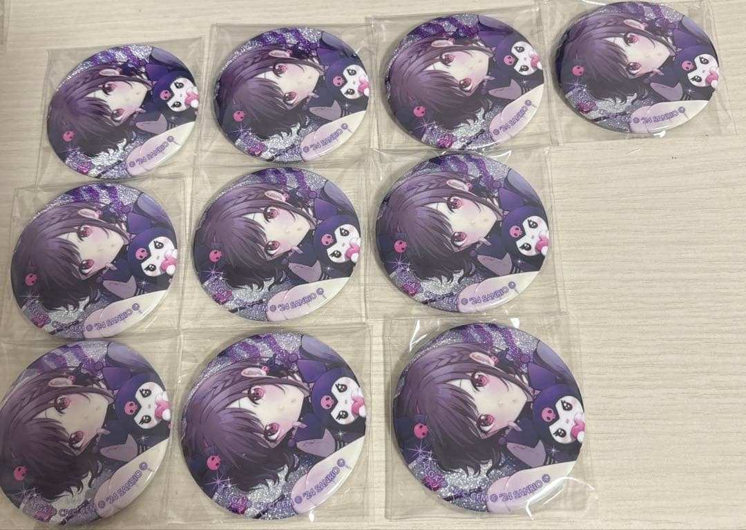 プロセカ 東雲絵名 サンリオ 缶バッジ 10点 - メルカリ