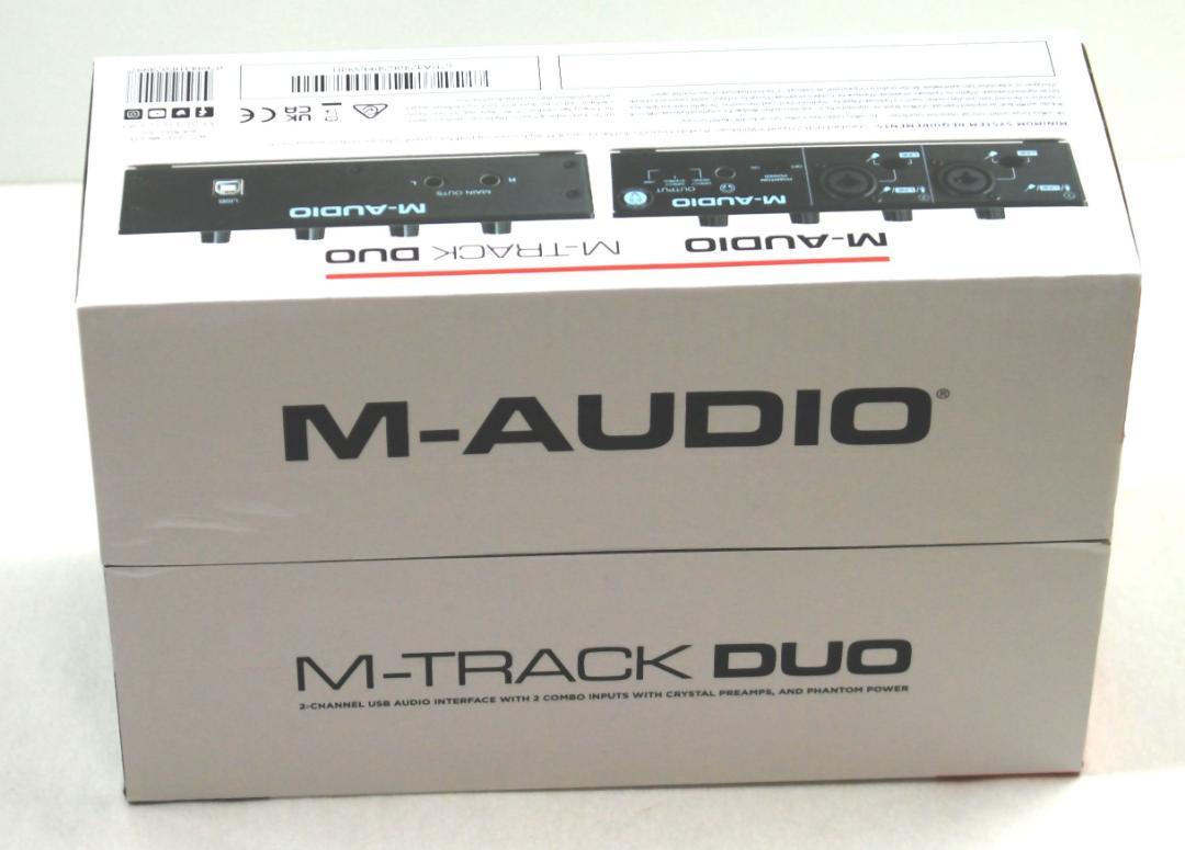 【新品・未開封】M-Audio USB M-Track DUO