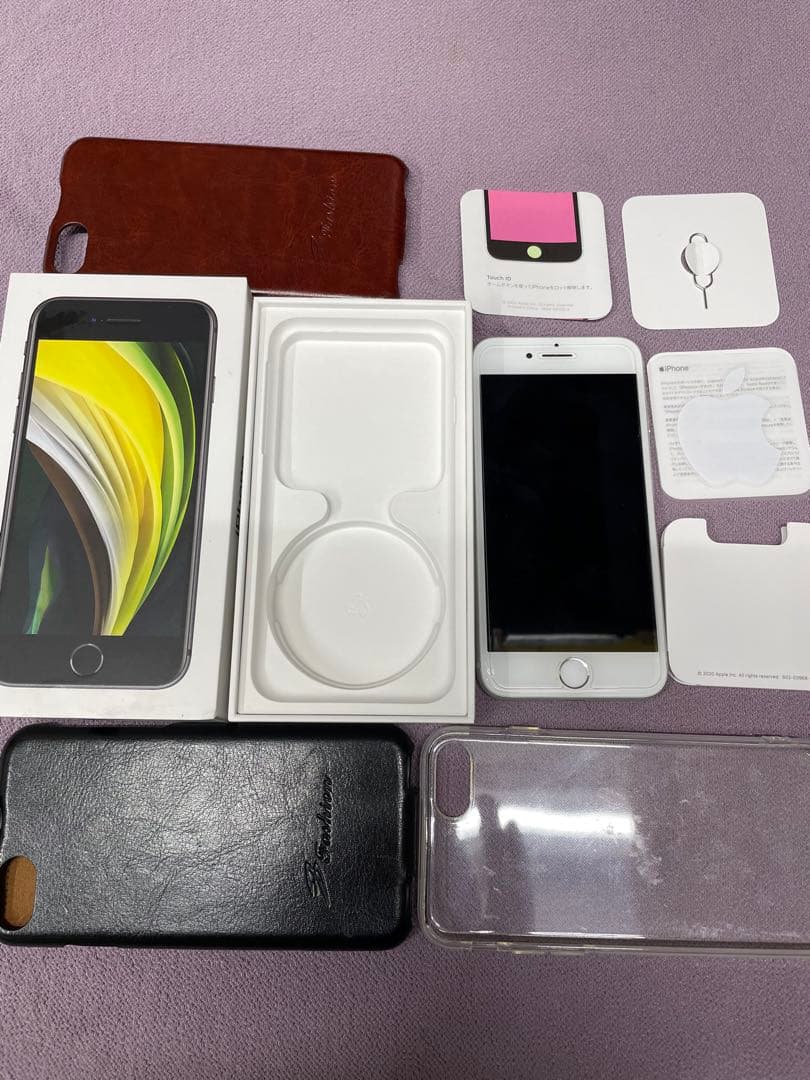 美品バッテリー96% iphone 8 Silver 64GB