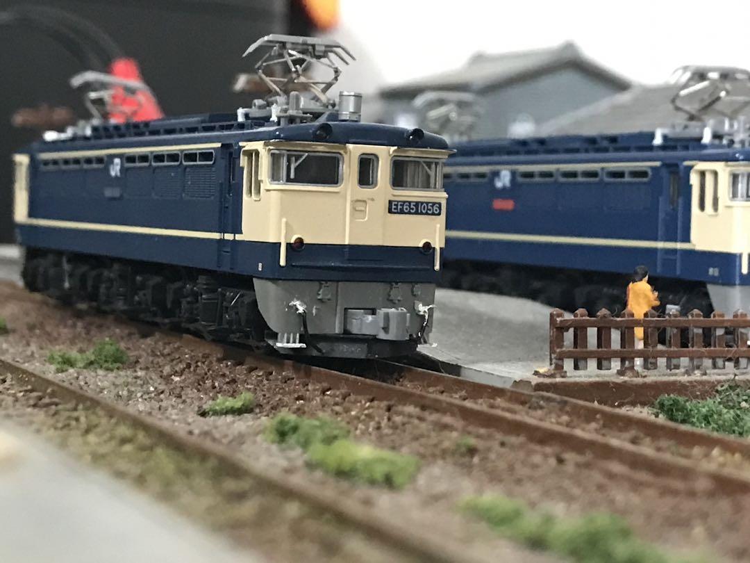 KATO　JR貨物　EF65 1056　青プレート　精密加工品