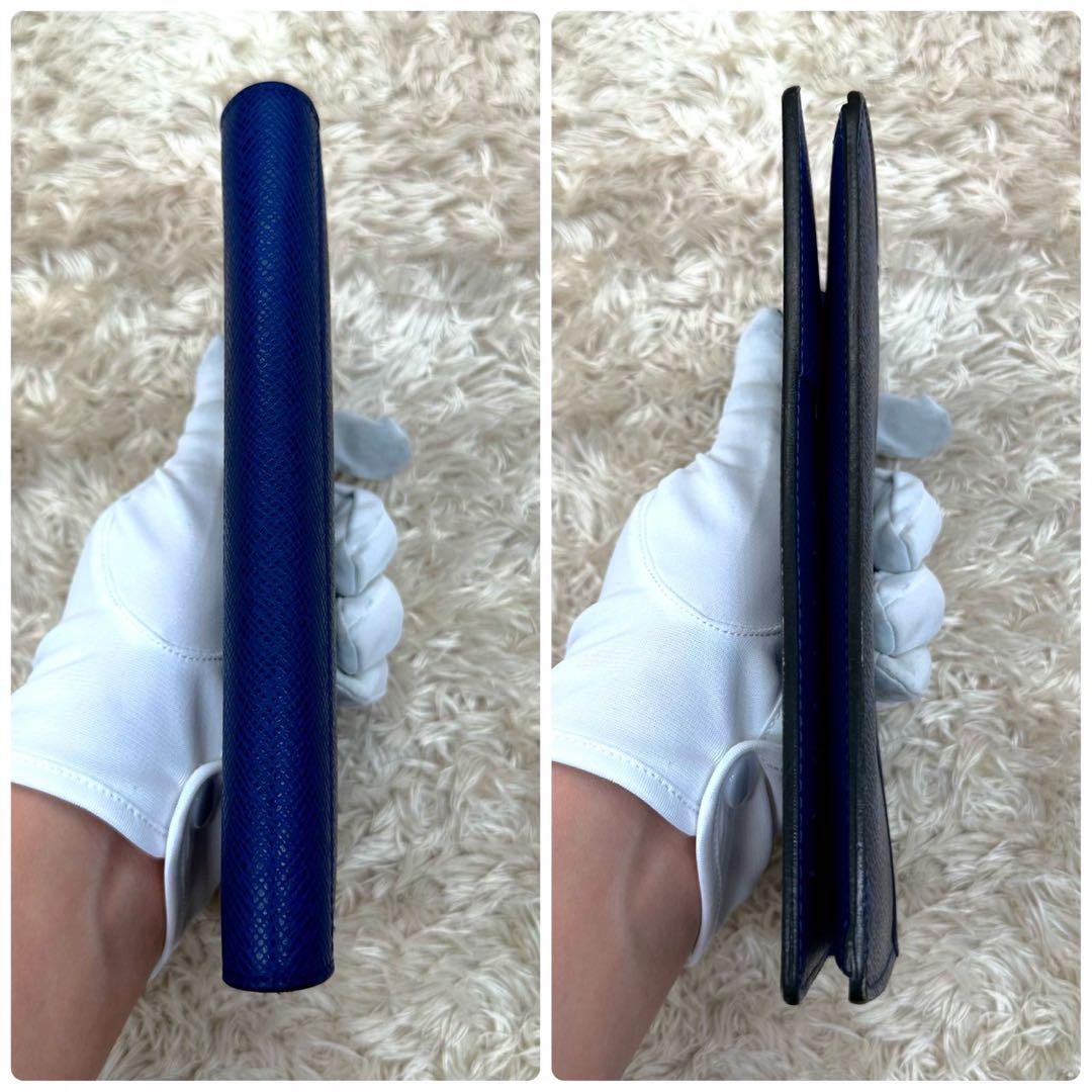 【未使用級】ルイヴィトン 長財布 ブルー タイガラマ モノグラム M30297