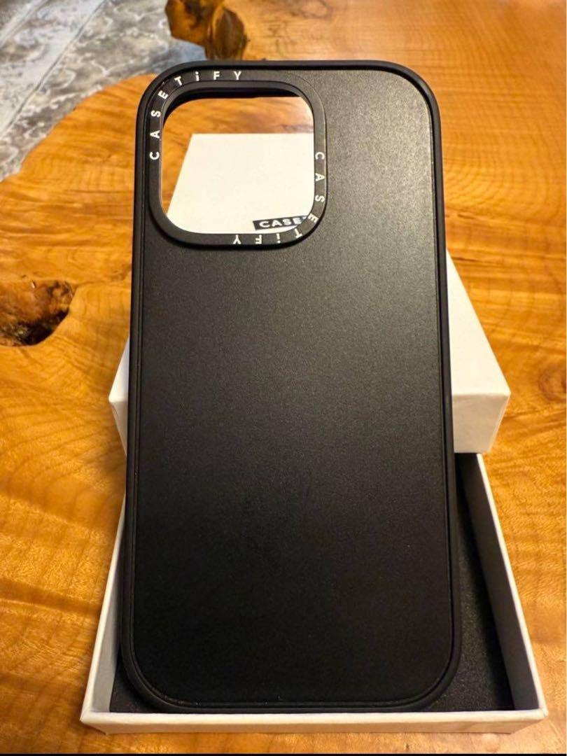 【新品未使用】Casetify iPhone16promax マットブラック 新品未使用】Casetify iPhone16promax マットブラック