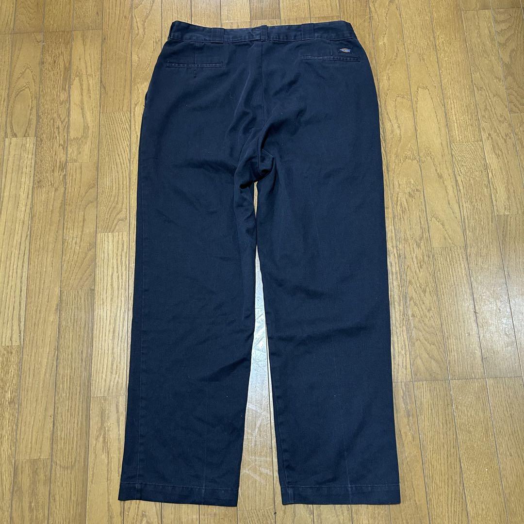 【極太】Dickies 90s 874 USA製 Talon ブラック
