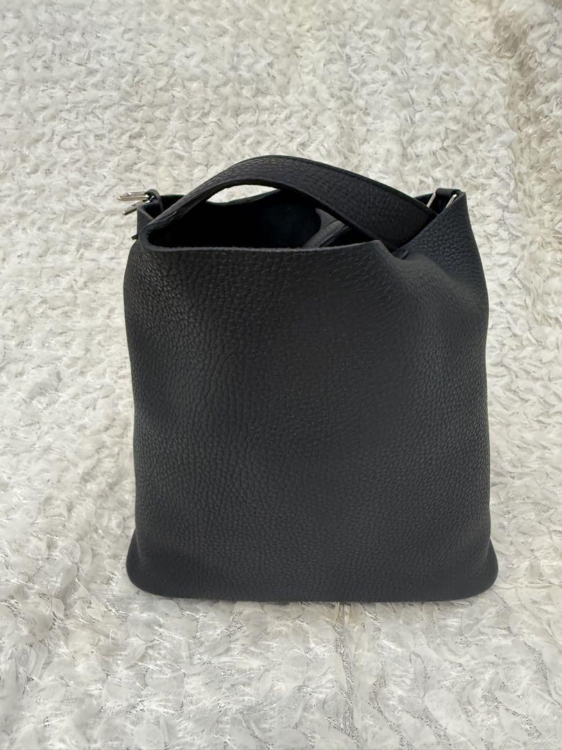 エルメス ピコタンロックMM ノワール シルバー金具 エルメス ピコタンロックMM ノワール シルバー金具