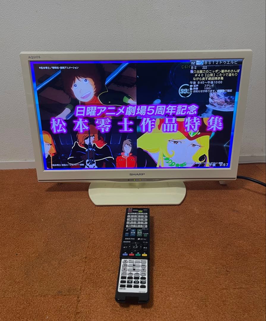 シャープ 地上/BS/110度CSデジタルフルハイビジョン 液晶テレビ モニター