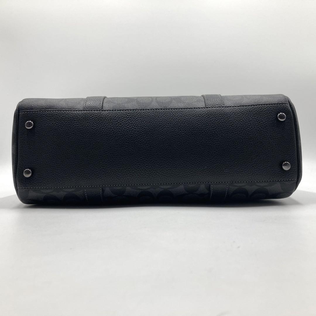 新品未使用級✨コーチ ハドソン ダブルハンドル トートバッグ PVC A4大容量