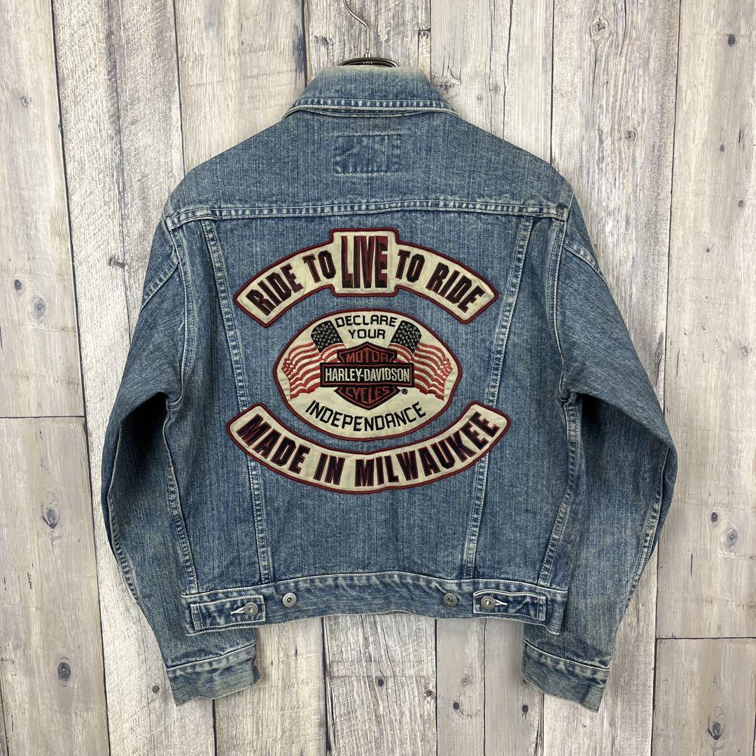 HARLEY DAVIDSON ハーレー ダビッドソン デニムジャケット M