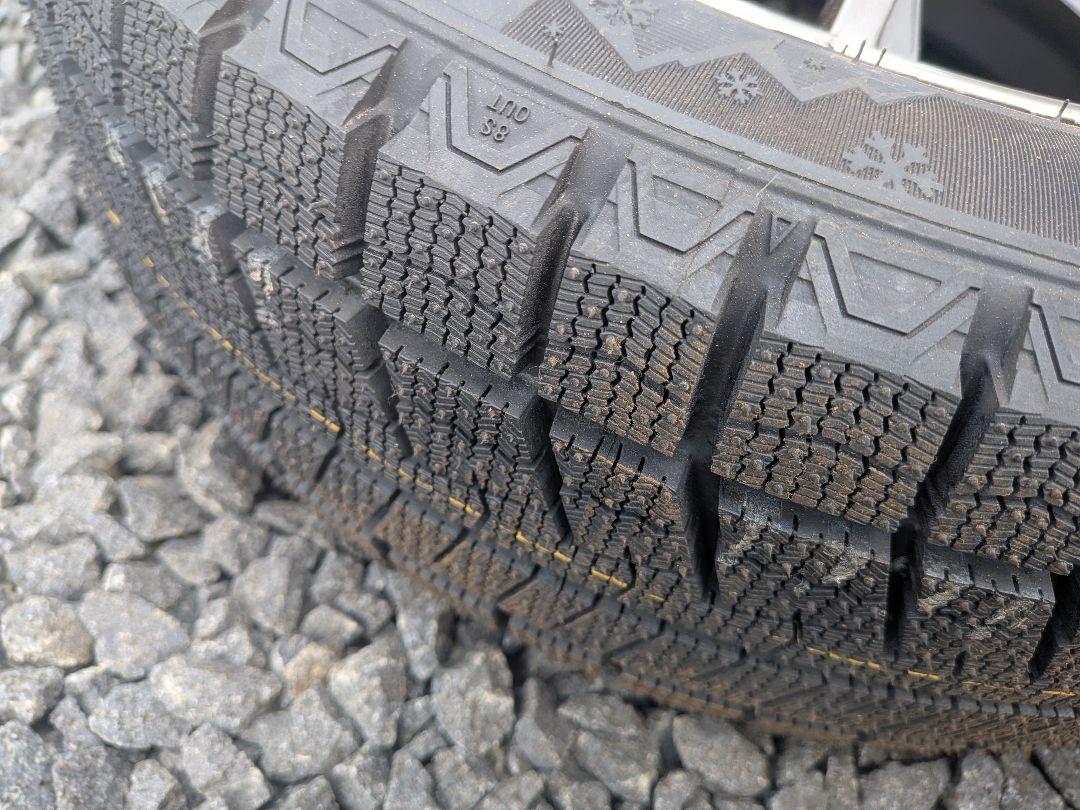 【送料込！】13インチ アルミホイール/スタッドレス　 155/65R13 　①