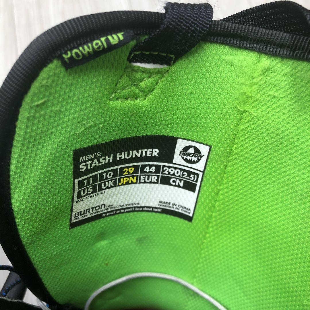 【GREEN様用】BURTON バートン　STASH HUNTER  29㎝