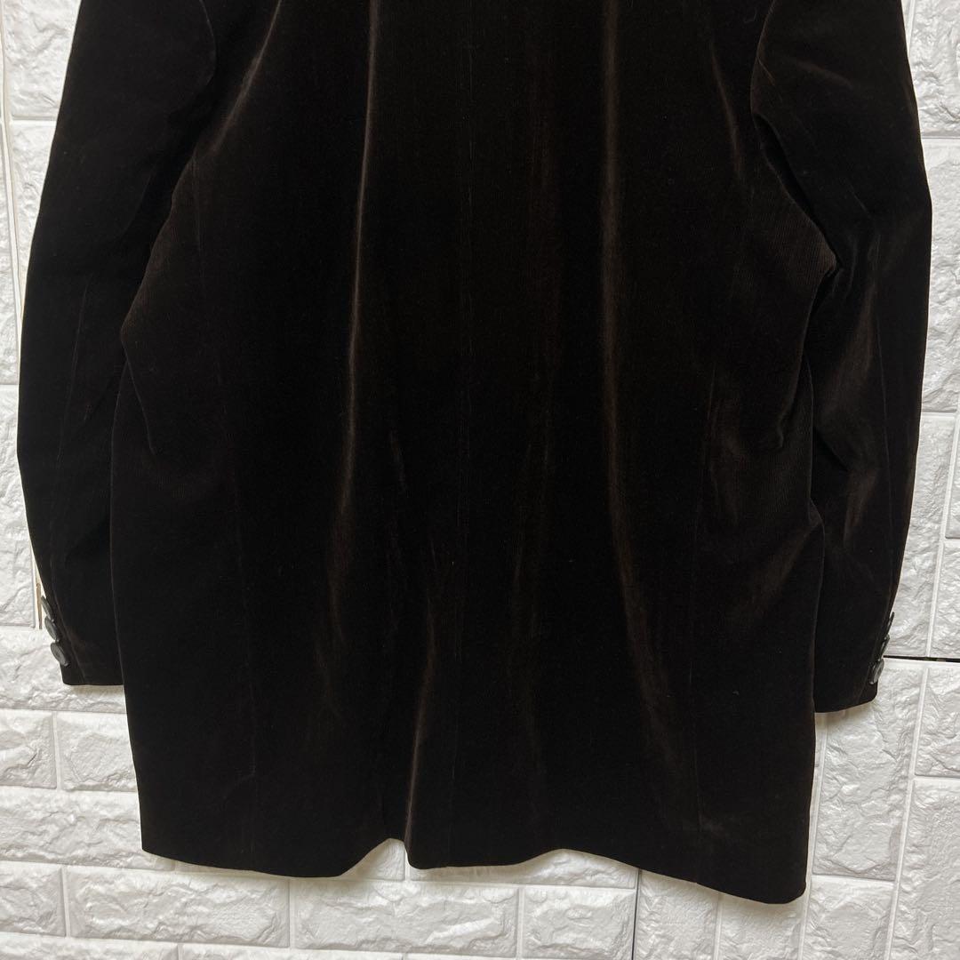 ヴィンテージ 大きめサイズ メンズ ベロアコート サイズ4XL