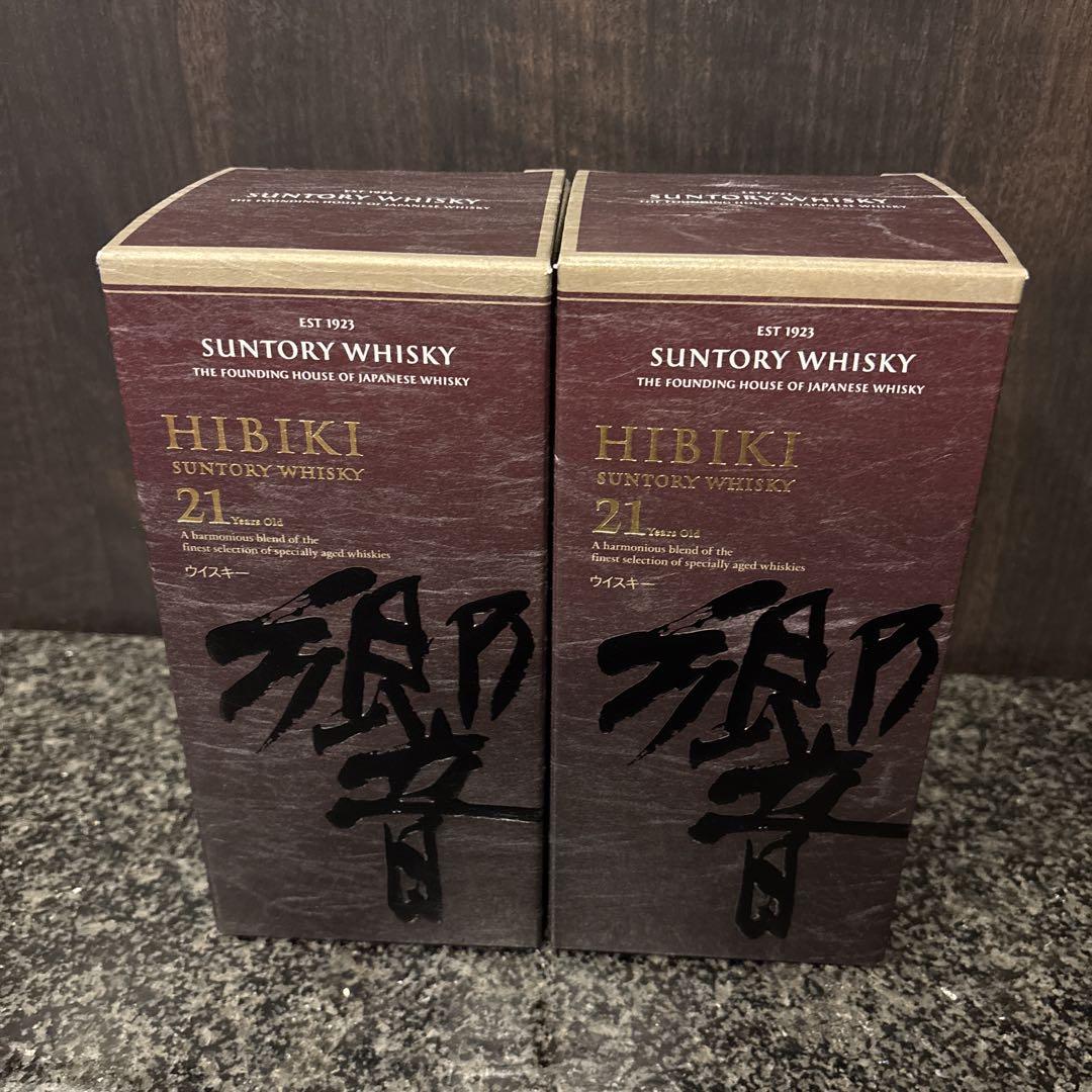 Hibiki 21年 ウイスキー 空瓶
