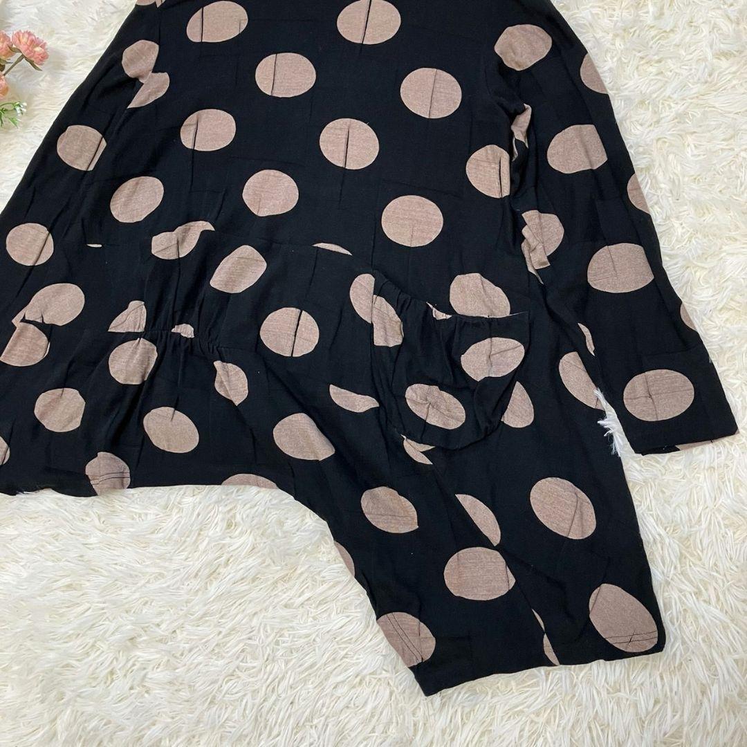 美品♡センソユニコ 慈雨アシメトリーワンピース チュニック