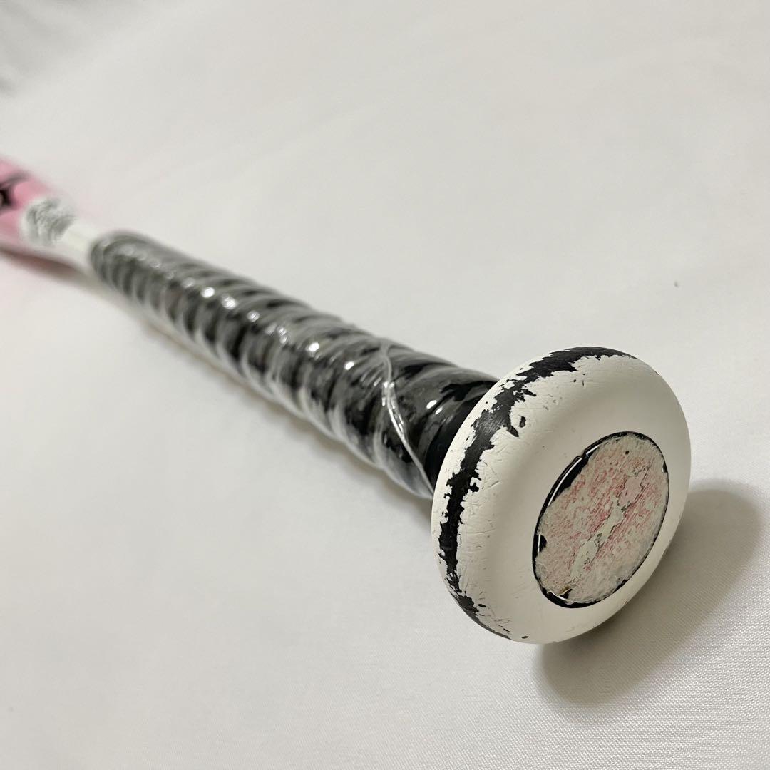 ⚾️激レア良品★ミズノ ソフトボール3号バット AX4 エーエックス4 赤 ピンク 画像6