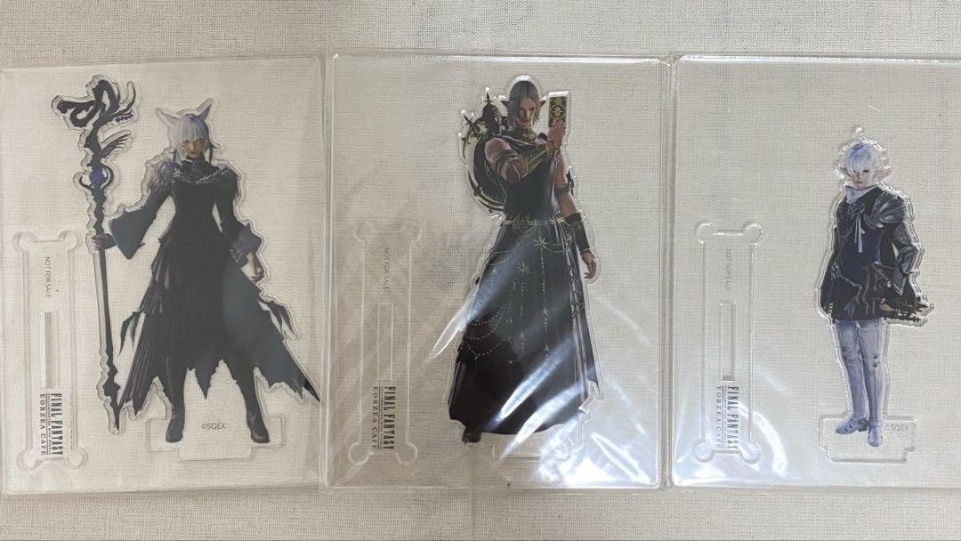 FF14 アクリルスタンド エオカフェ ヤシュトラ ウリエンジェ アルフィノ