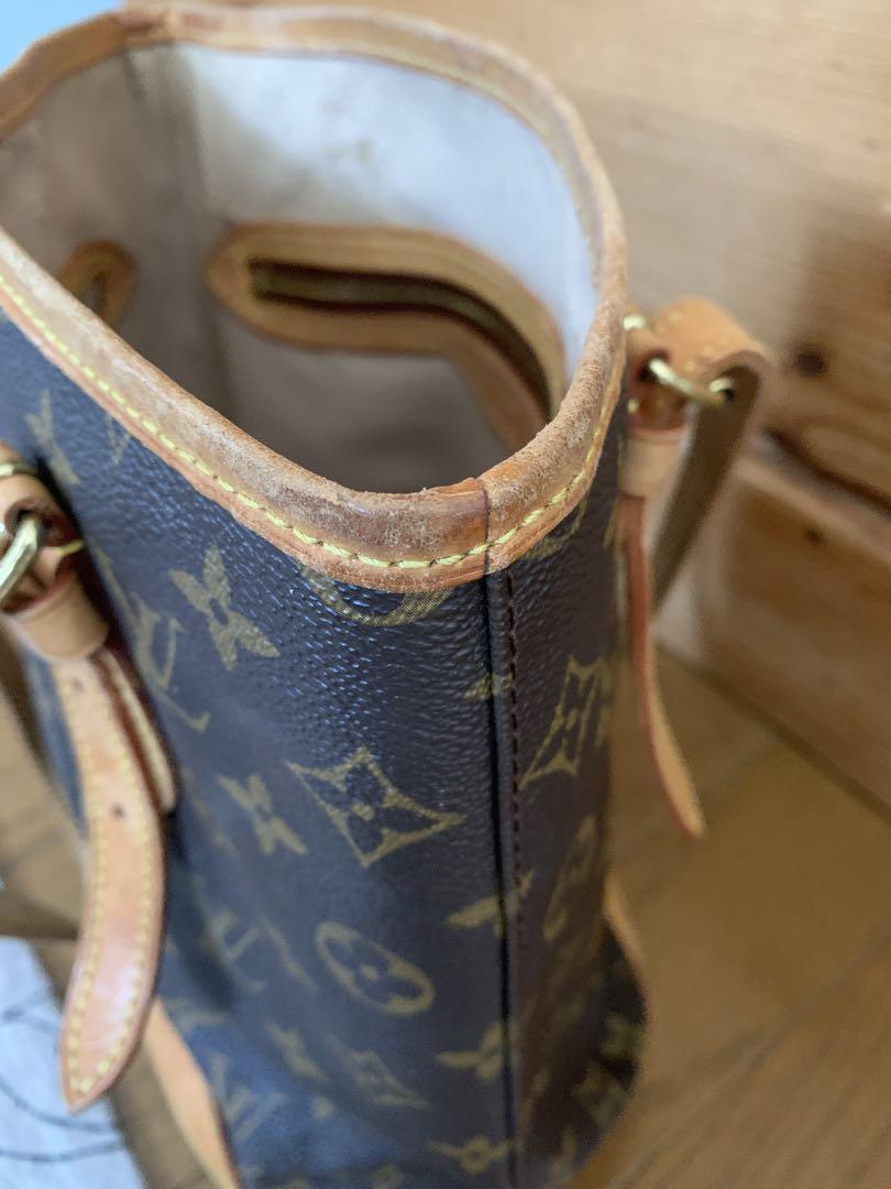 ルイ・ヴィトン バケットPM モノグラム ハンドバッグ LOUIS VUITTON ルイヴィトンバケットPM