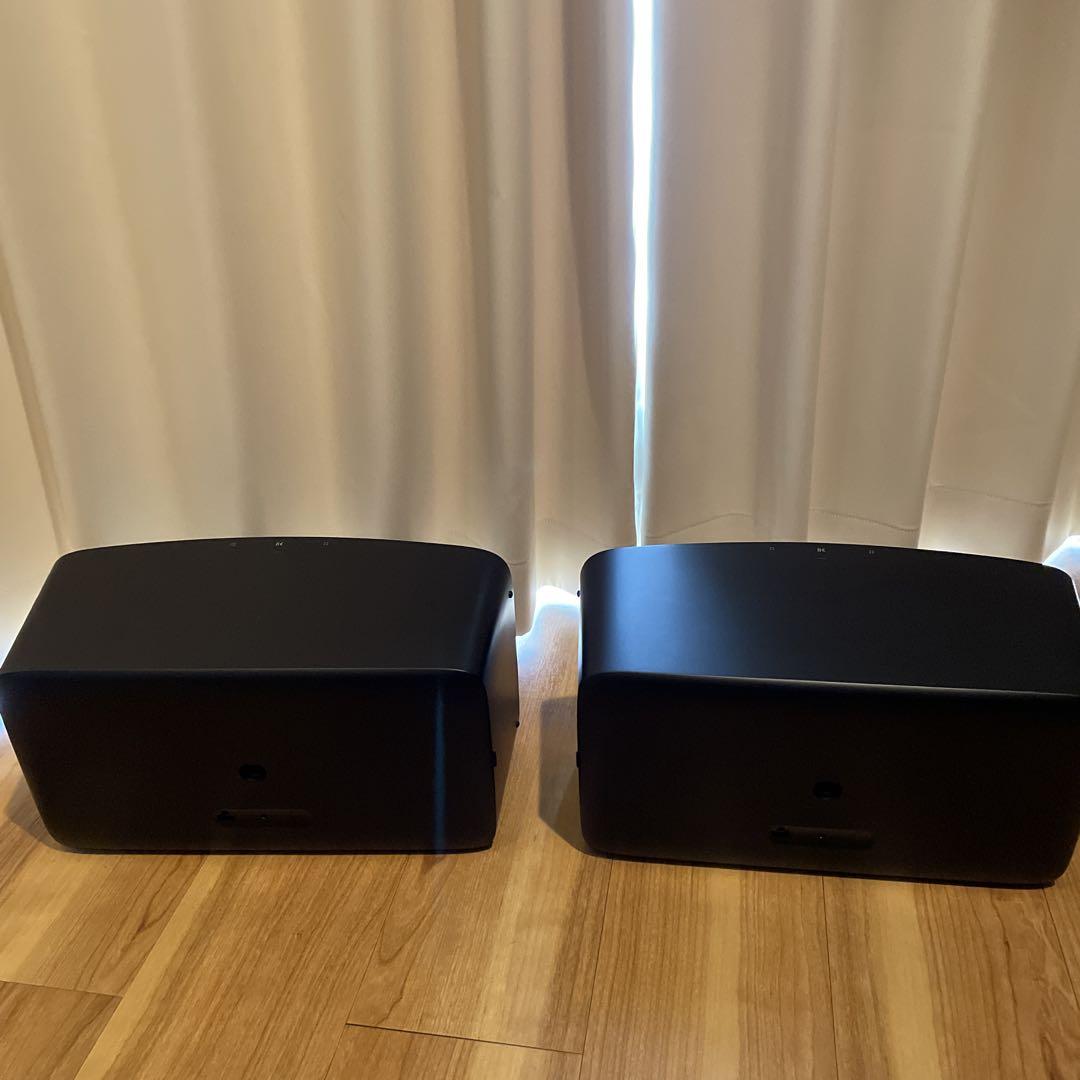 【Sonos】Five ワイヤレススピーカー ブラック　2台セット Sonos】Five ワイヤレススピーカー ブラック 2台セット