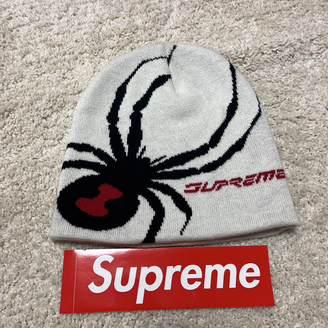 Supreme x Spyder BeanieWhite シュプリーム　ビーニー